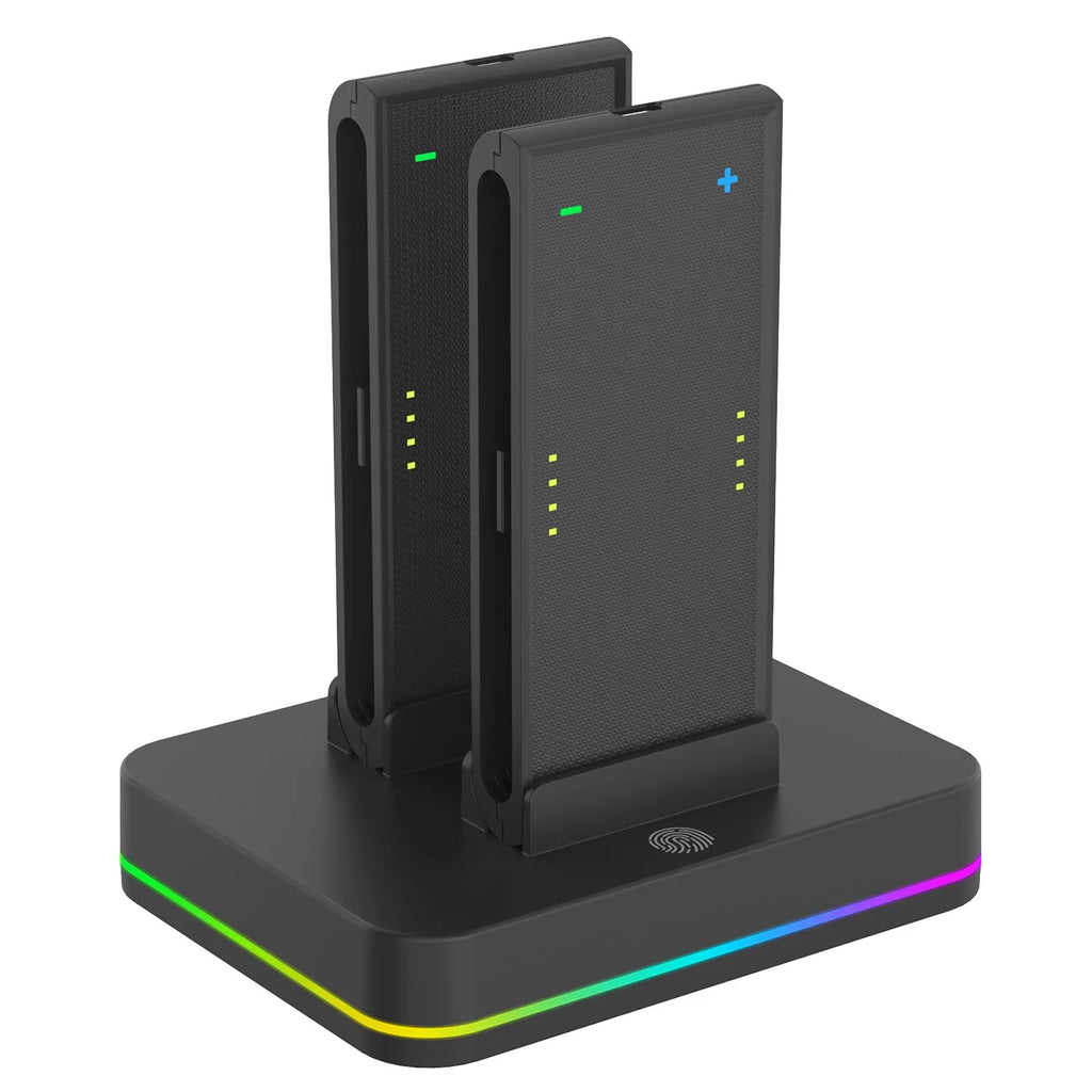 REMANK Nintendo Switch 2 Joy-Con Charging Dock, 4-in-1 RGB