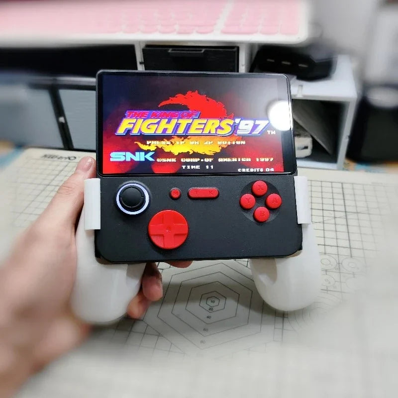 For Gamemt E5 Plus Gamepads Grip Handle Palm Grip 3D Printing Game Console Hand Grip Palm For GAMEMT E5 E5Plus