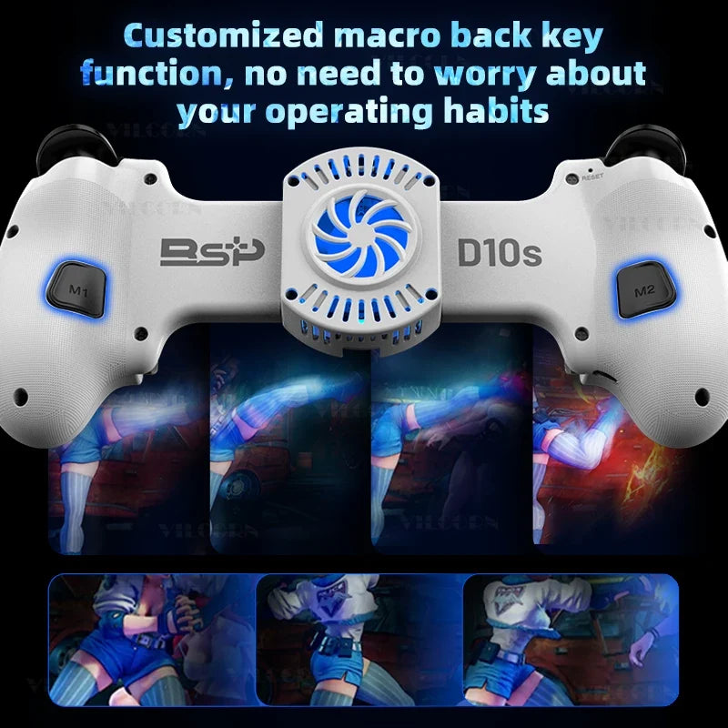 D10/D10S Mobile Game Controller for Android, iOS, Switch, PS4