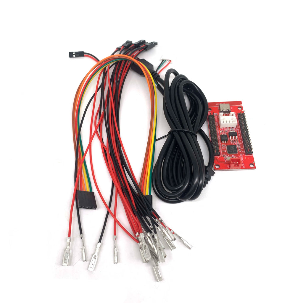Zero Delay Arcade USB Encoder, PC PS3 Switch Android Pi