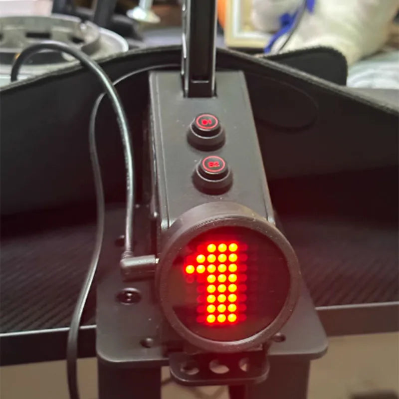 SimHub Racing Dashboard Gear Lights Display for MOZA