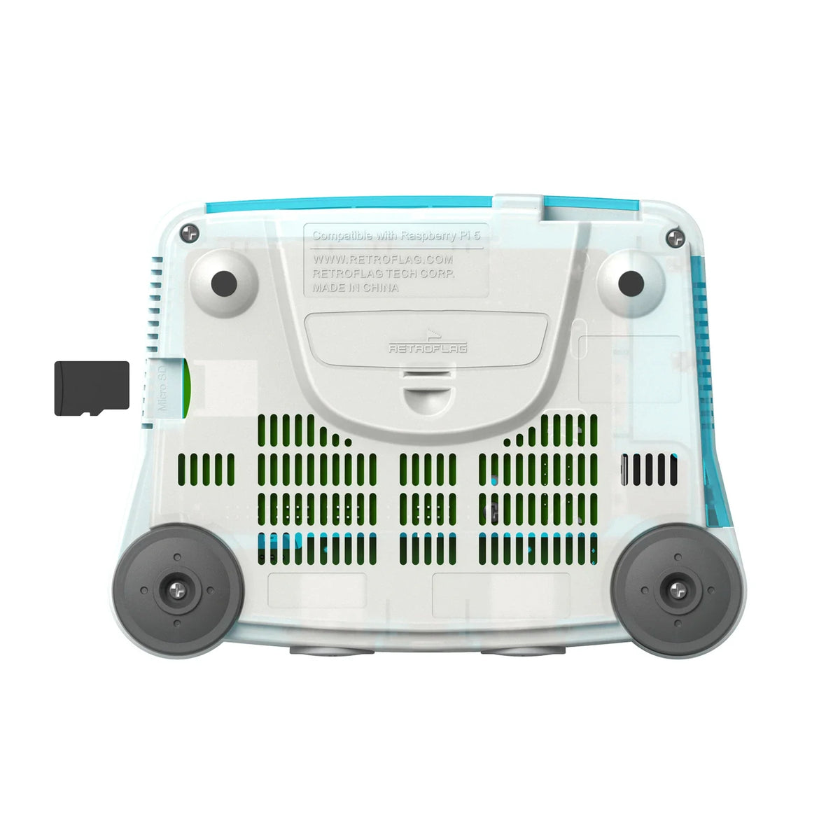 RetroFlag 64Pi Case for Raspberry Pi5, SD Card Storage, Safe Shutdown and Safe Reset, MetaData in Emulation Station Auto Saved