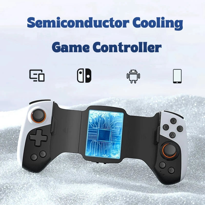 JK02 Mobile Phone Telescopic Gamepad with Cooling Fan