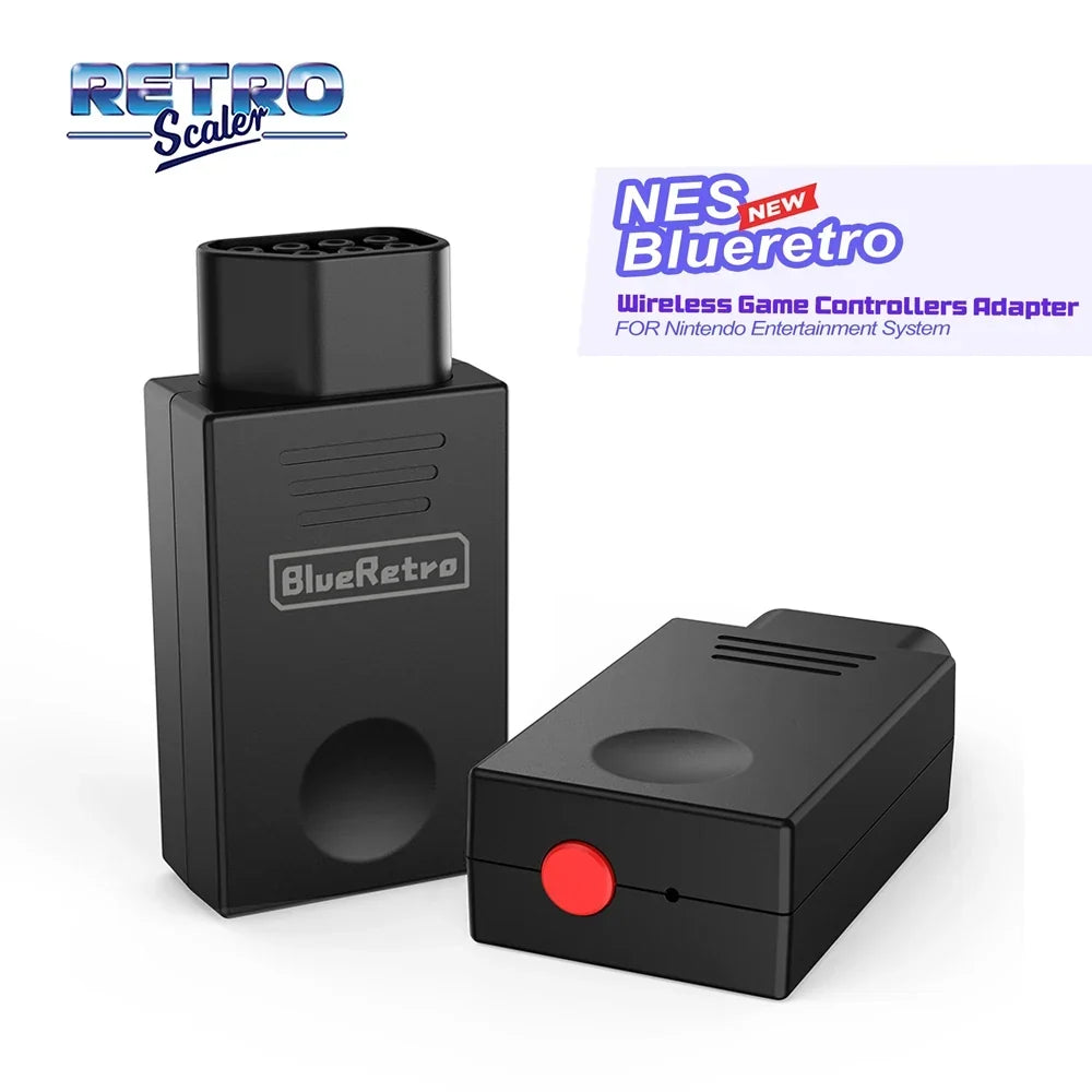 RetroScaler Blueretro Wireless Controller Adapter for NES Game Console to PS3 PS4 8Bitdo Ipega9076 Switch Joycon Controllers