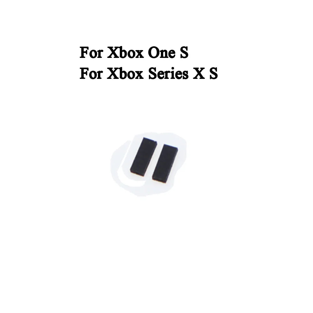 1-10Pair Shockproof Pads for Xbox Series X/S Back Shell LT RT Rubber Pads for Xbox One Slim Elite 2 Gamepad Shock Absorbers Pad
