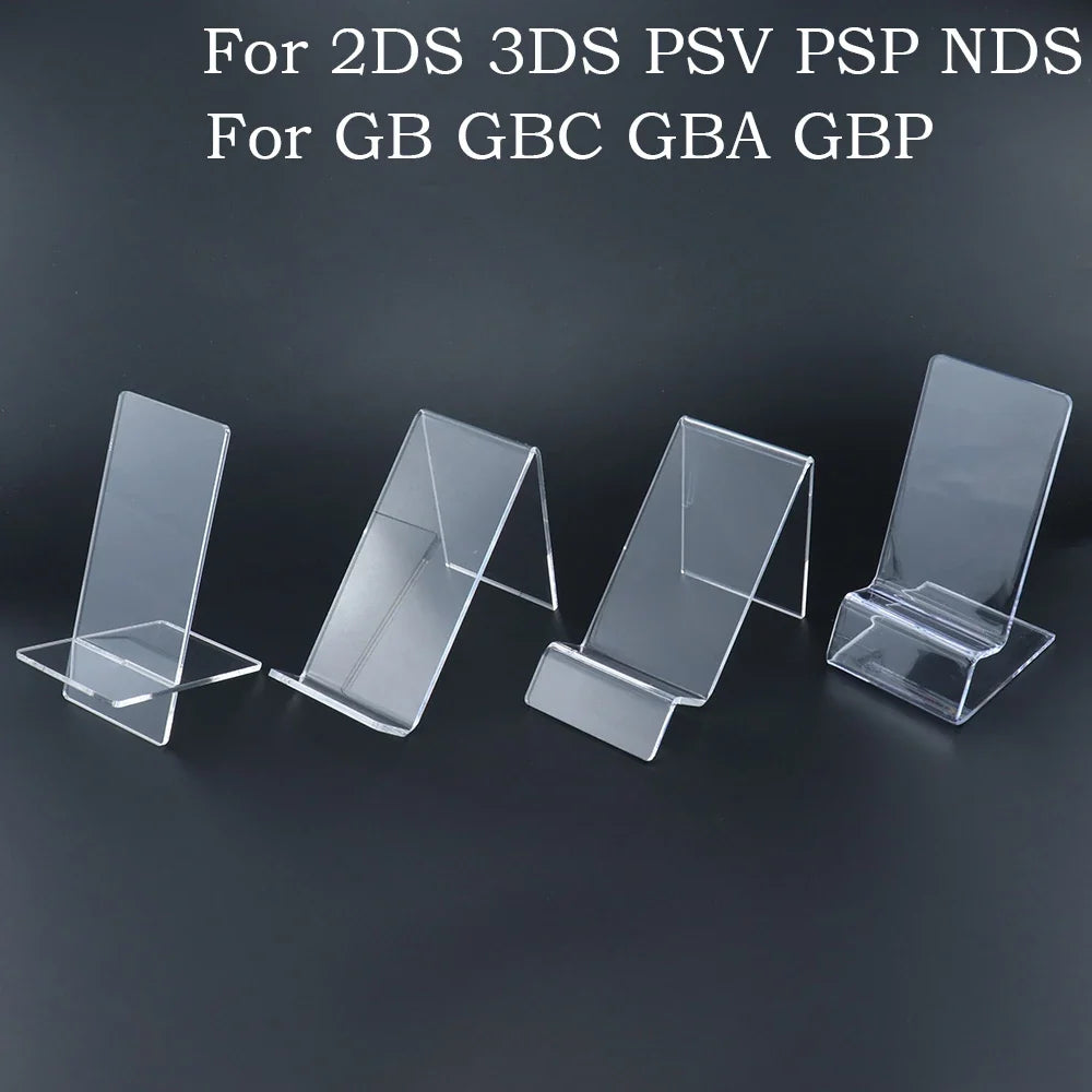 Acrylic Display Stand for Gameboy GB GBC GBA GBP PSP NDS 3DS