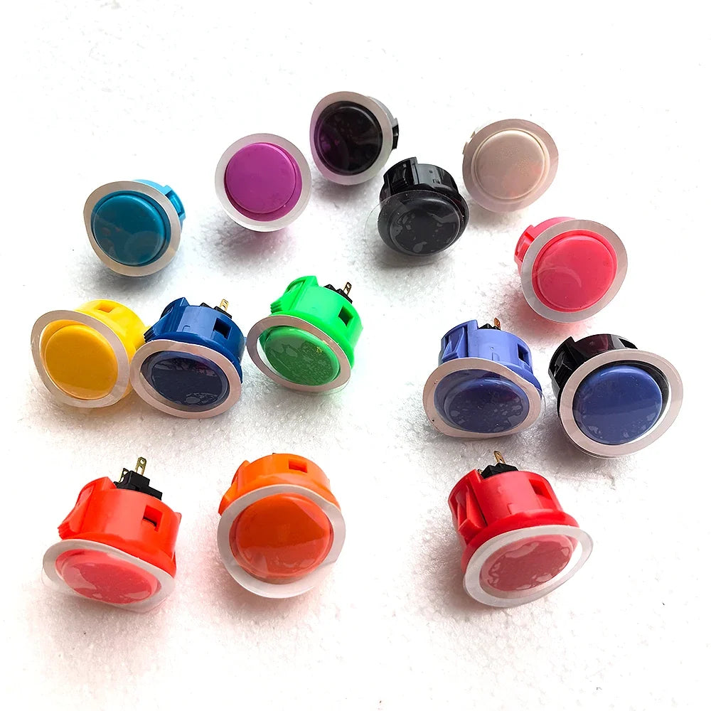 Sanwa OBSF-30 / OBSF-24 Push Button 30mm 24mm for Arcade Hitbox