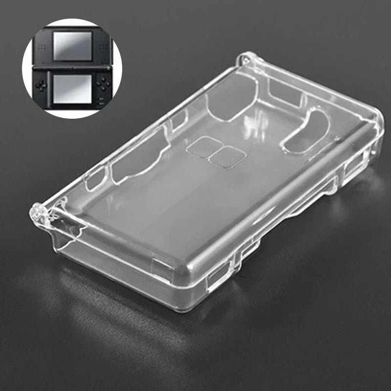 Transparent Protective Case for NDS Lite with Screen Lens