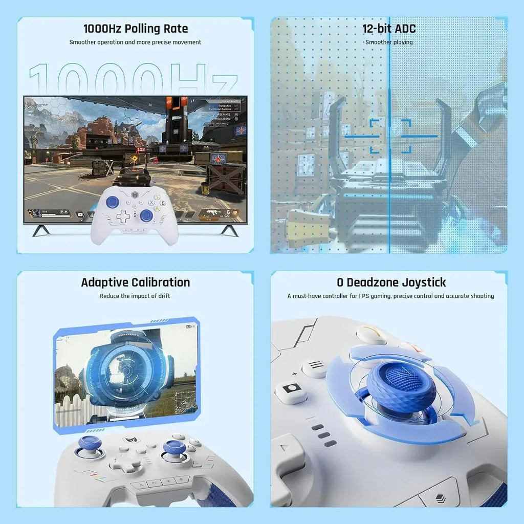 BIGBIG WON Rainbow2 SE/PRO Wireless Gamepad, Hall Effect