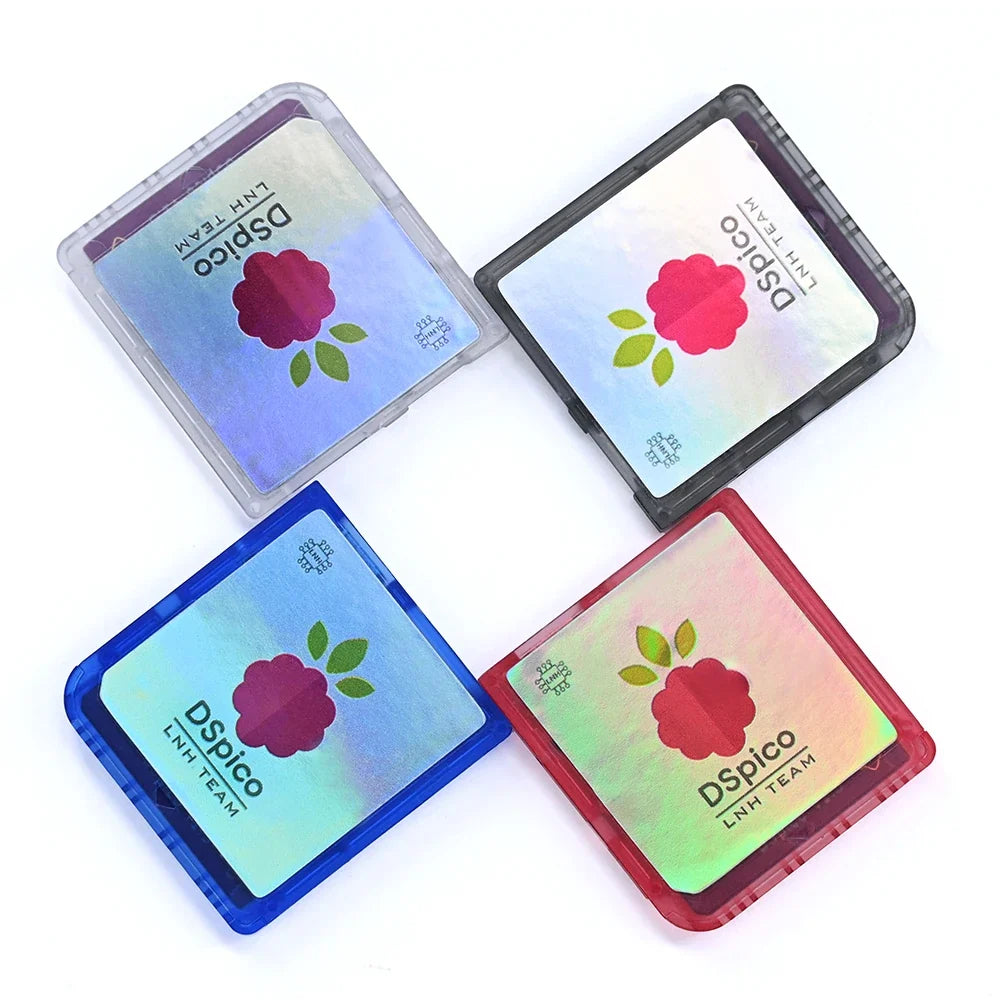 Chiscart DSpico Micro USB Injection Molded Transparent Case Compatible with Original PCB For NDS NDSL DSi 3DS Consoles