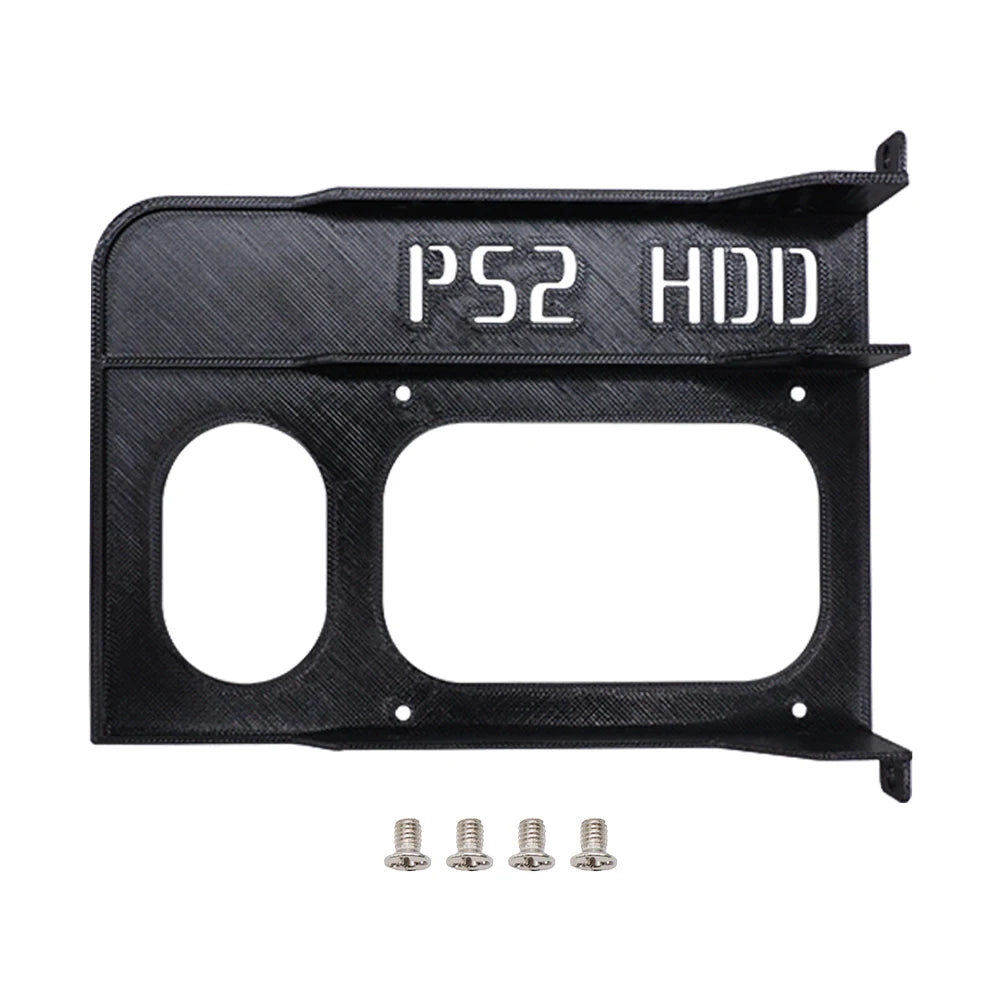 2.5'' Hard Drive Bracket For PS2 SATA  Network Adapter 3D Printed Stand Holder HDD Bracket SSD Stand For PS2 Fat Game Console