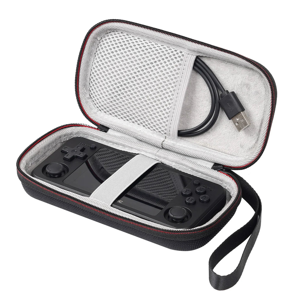 Hard Carrying shell Travel Case for RG351M/RG351MP/RG351P/RG350M Handheld Retro Game Storage Video Console Holder Organizer bag