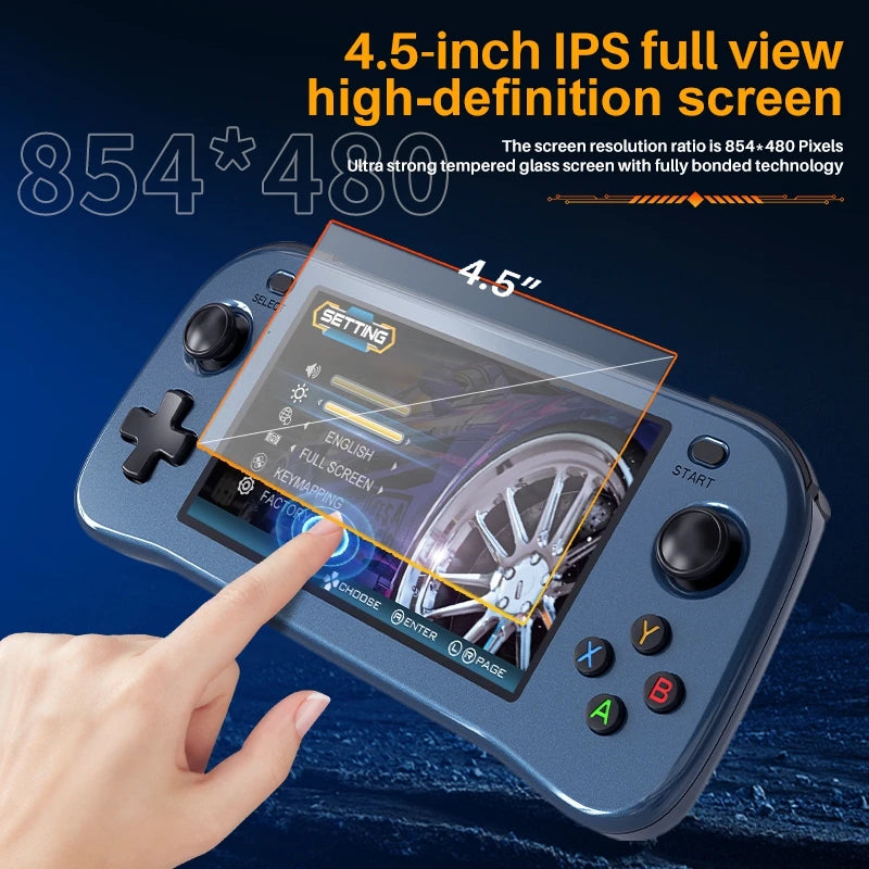 SF3100 Handheld Game Console 4.3-Inch with TV Out, 20000+ Games