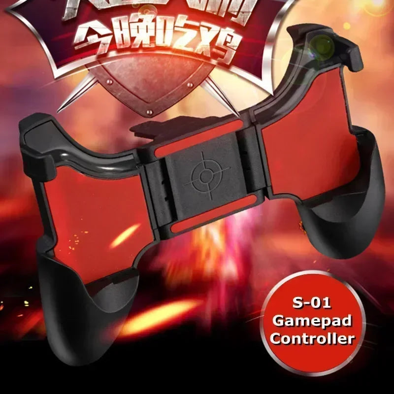 S-01 Mobile Phone Gaming Controller for PUBG Aim Shooting Grip