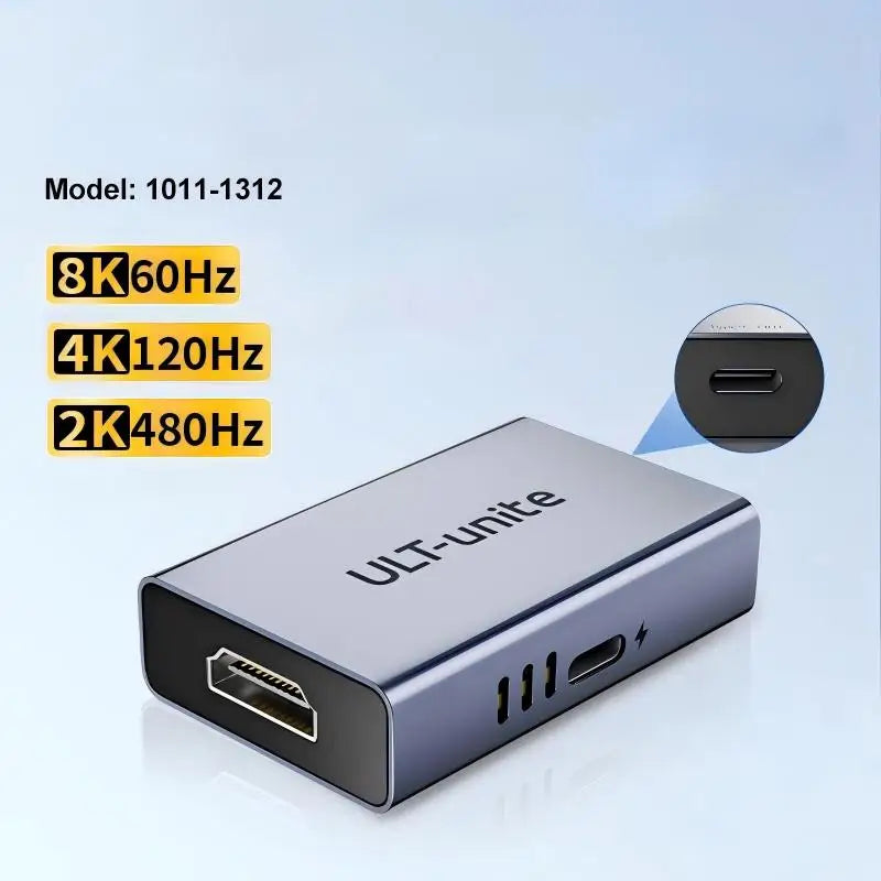 HDMI to USB-C Adapter for Steam Deck, 4K 60Hz, 2K 120Hz