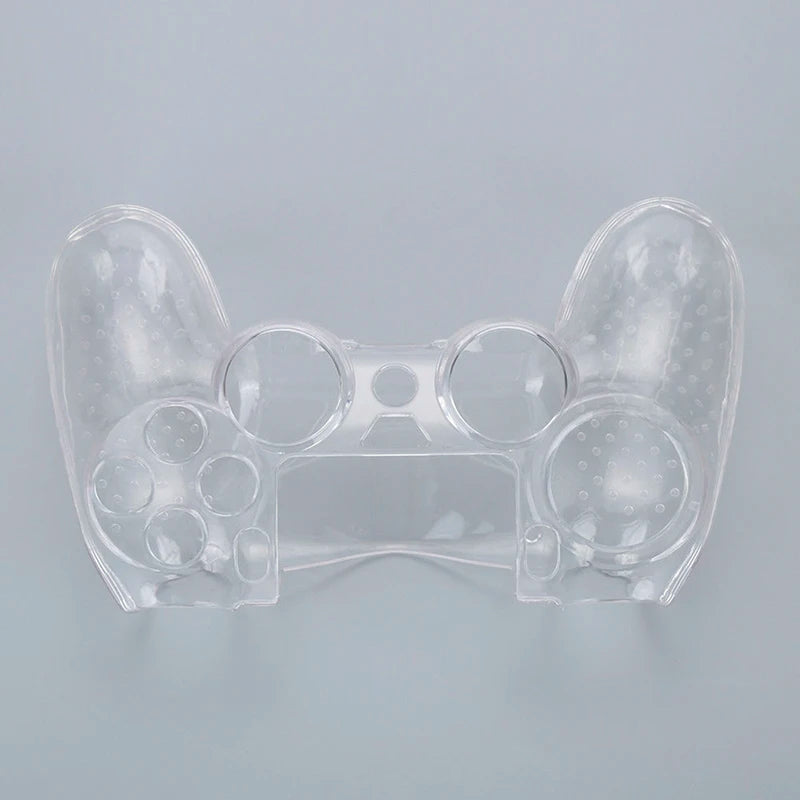 Transparent Hard PC Protector Clear Cover Skin Case for PS4 Controller