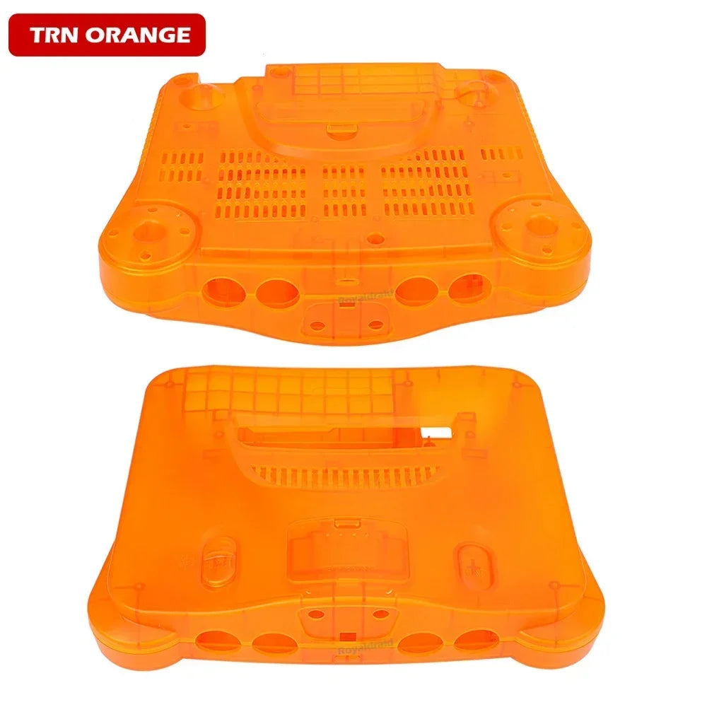 Multi-Colors Replacement Plastic Shell Translucent Case for N64 Replacement Case Transparent Boxes For N64 Console Gaming Access