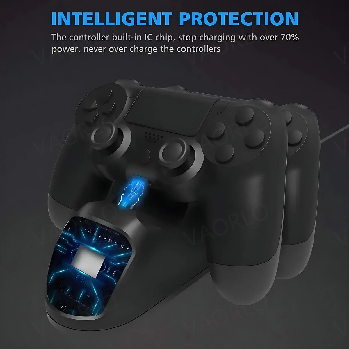 For PS4 Controller Charger Dock Station For PS4 Slim Pro Handle Charging Dock With Indicator Light Game Pad Charger