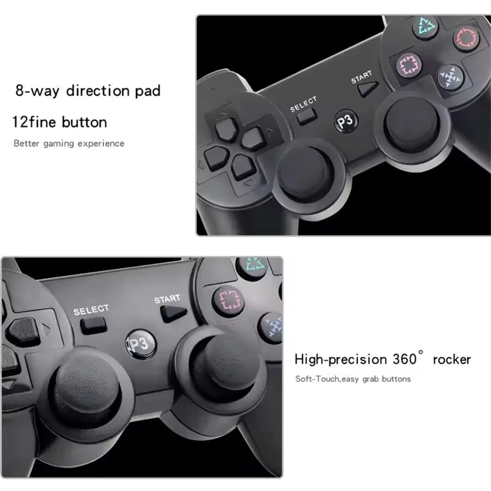 FANGTUOSI For PS3 Controller Support Bluetooth Gamepad for PlayStation 3 Joystick Wireless Console for SIXAXIS Controle