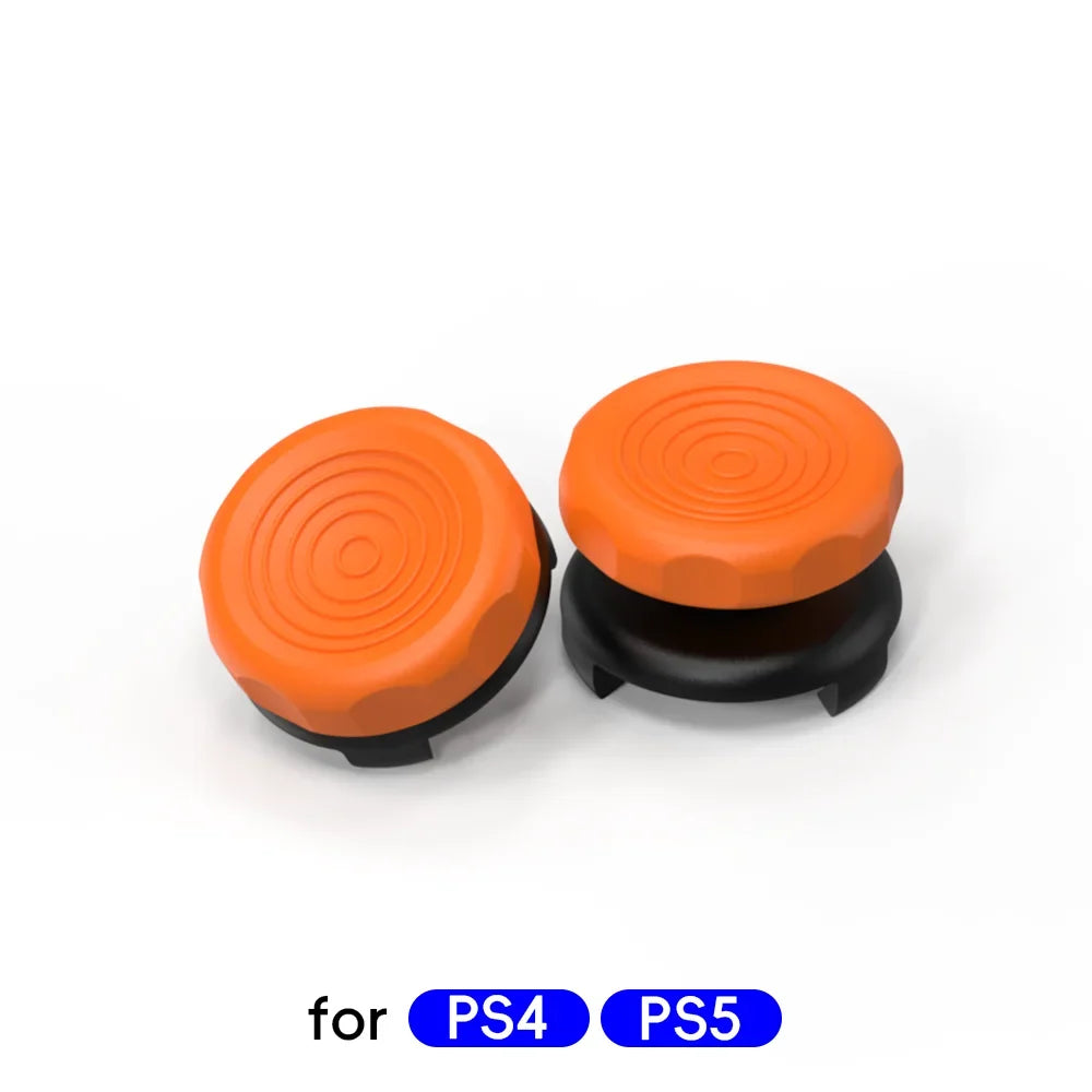 Thumb Stick Grips for PS4/PS5/Xbox, 2-Pack, High/Low Caps