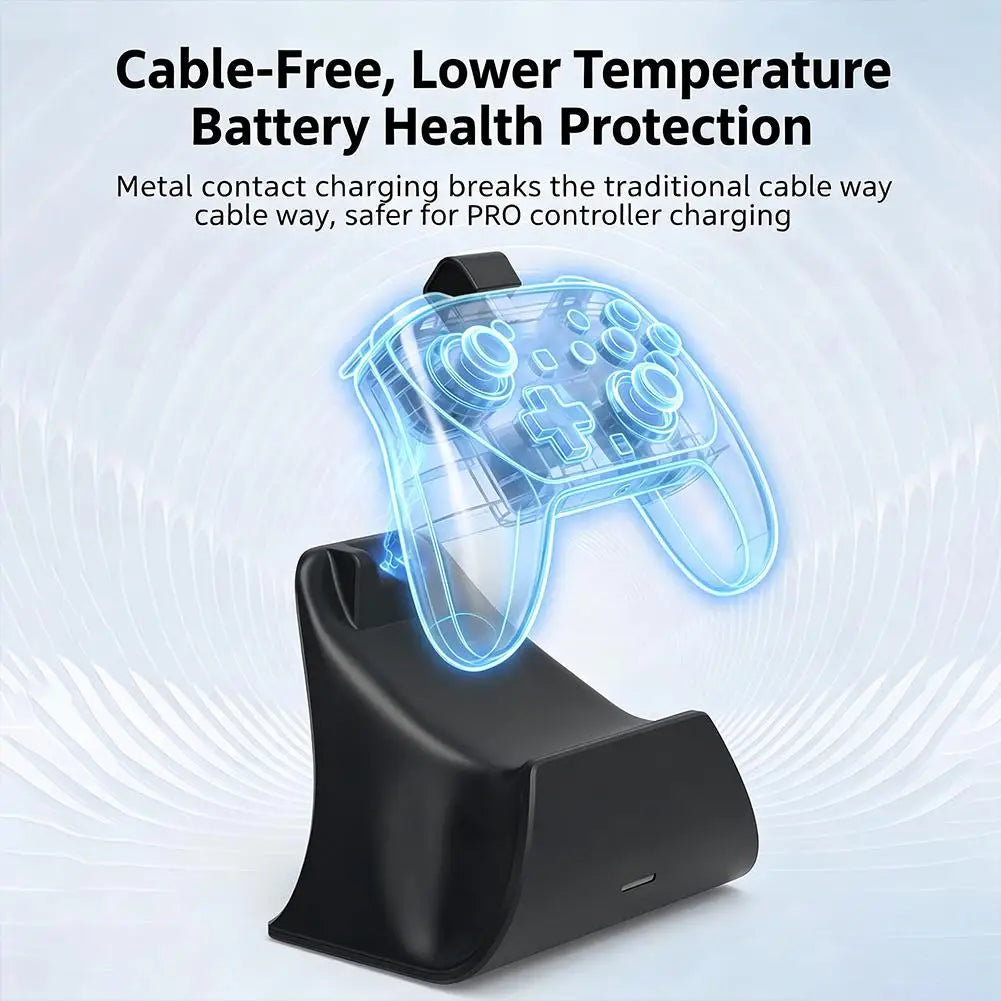 Charging Dock for Nintendo Switch 2 Pro Controller, Auto Shutoff