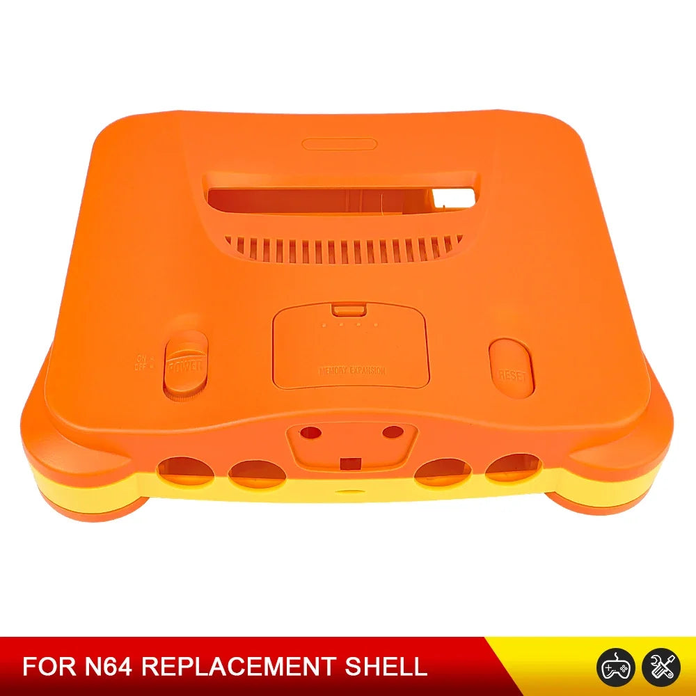 Multi-Colors Replacement Plastic Shell Translucent Case for N64 Replacement Case Transparent Boxes For N64 Console Gaming Access