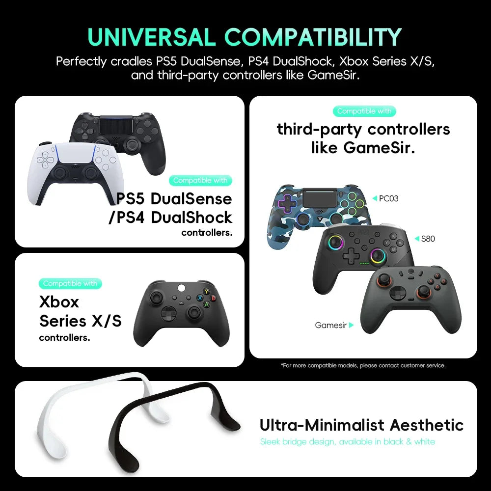 Data Frog ACC03 Controller Stand for PS5, Xbox Series X/S