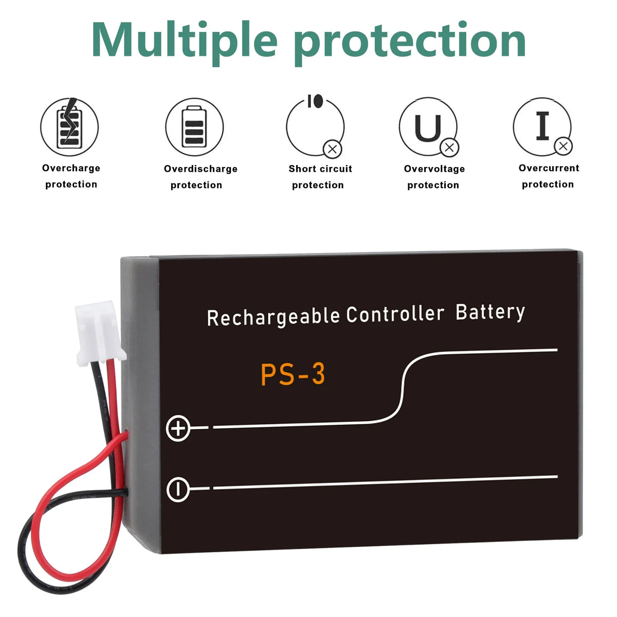 LIP1359 Bateria lip 1359 Battery for Sony PS3 Controller PS3 Playstation 3 Dualshock Wireless Controller ps3 control batteria