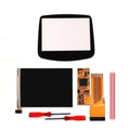 HISPEEDIDO For GBA V2 IPS LCD Backlight Kits With Pre-cut Shell 10 Levels High Brightness Adjustment for Game Boy Advance Consol
