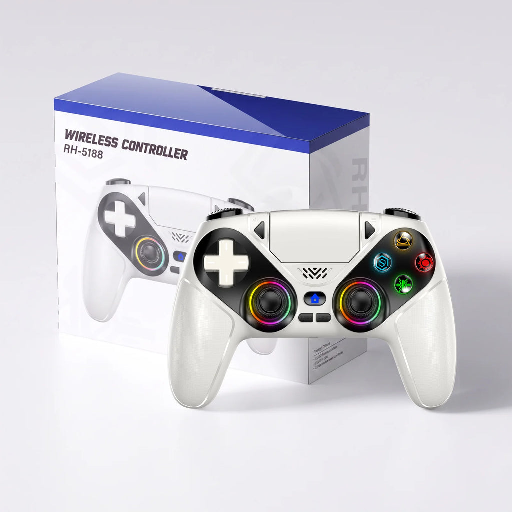 Wireless Controller for PS5 with Hall Effect Triggers