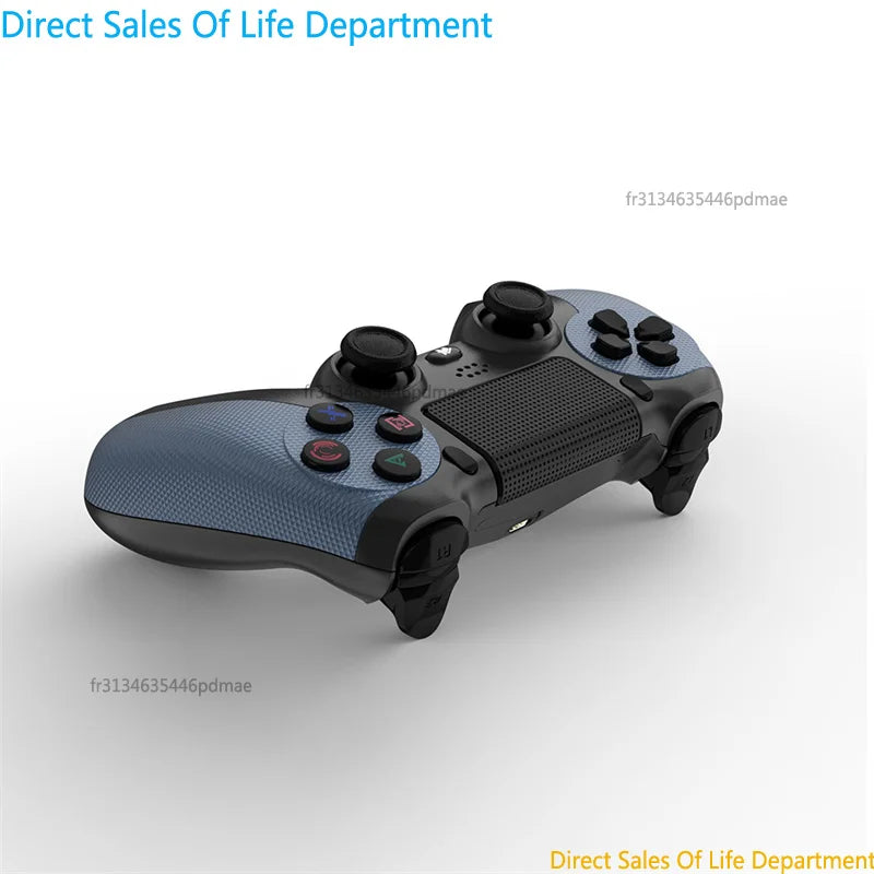 Wireless Bluetooth Controller for PS4 and PS4 Slim with LED Light