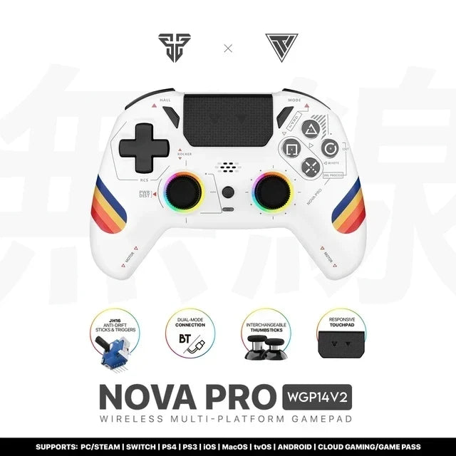 FANTECH NOVA PRO WGP14-V2 Bluetooth Gamepad with Hall Sticks
