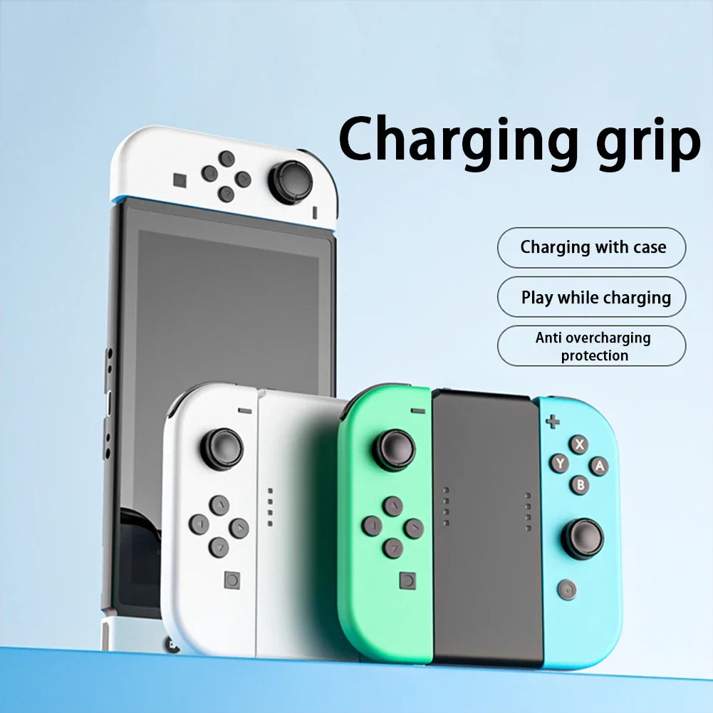 Charging Grip Bracket For Switch Rectangle Shaped Charging Dock TPYE-C Controller Charging Station For Switch Charge Accessories