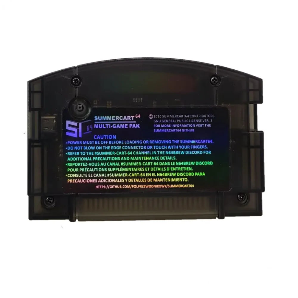 SC64 Flash Cart SummerCart64 Open Source Game Card  64 Video Game Console Modular Chip