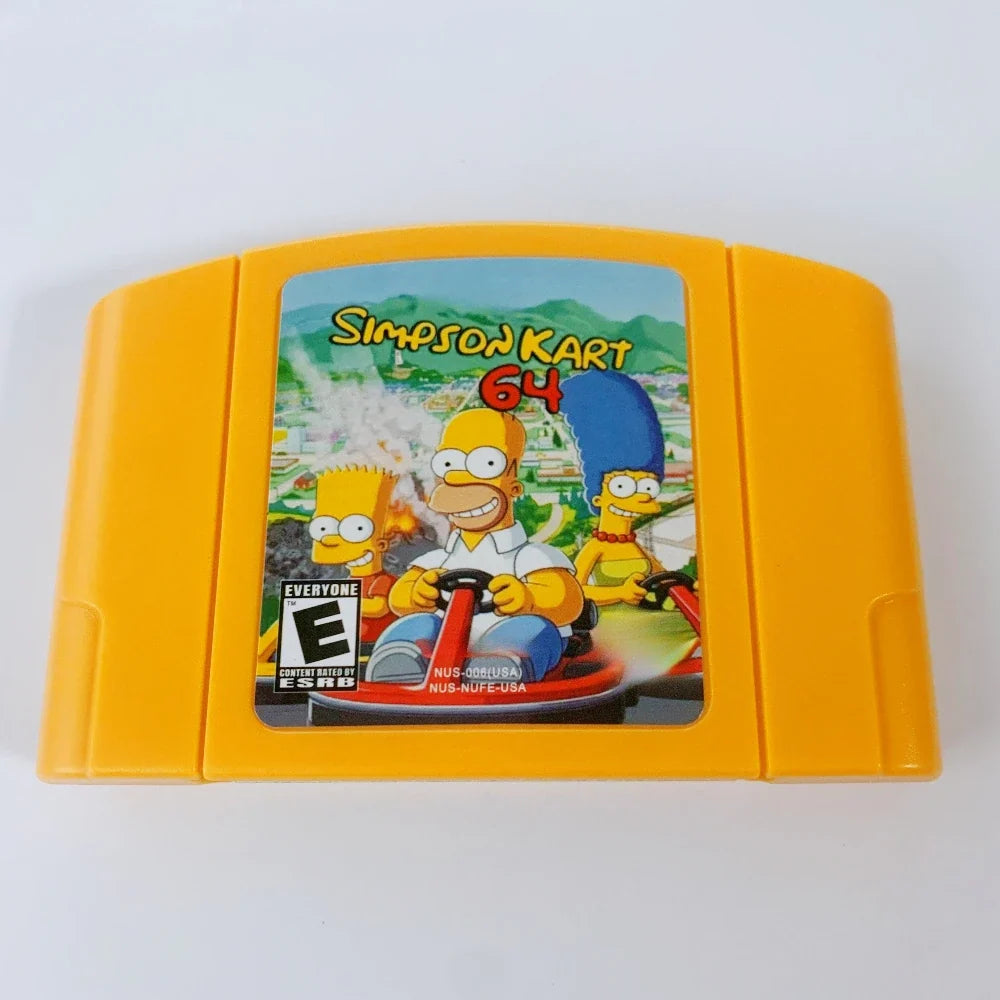 Go-Kart 64 N64 Game Cartridge NTSC US English Version