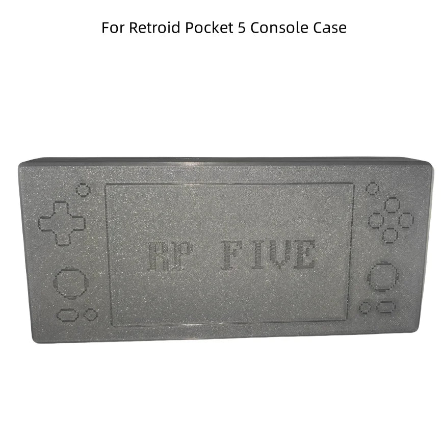 New Retroid Pocket 5 Case Storage Box Shockproof Hard Shell AntiFall RP5 Retro Console Protective Case Cover