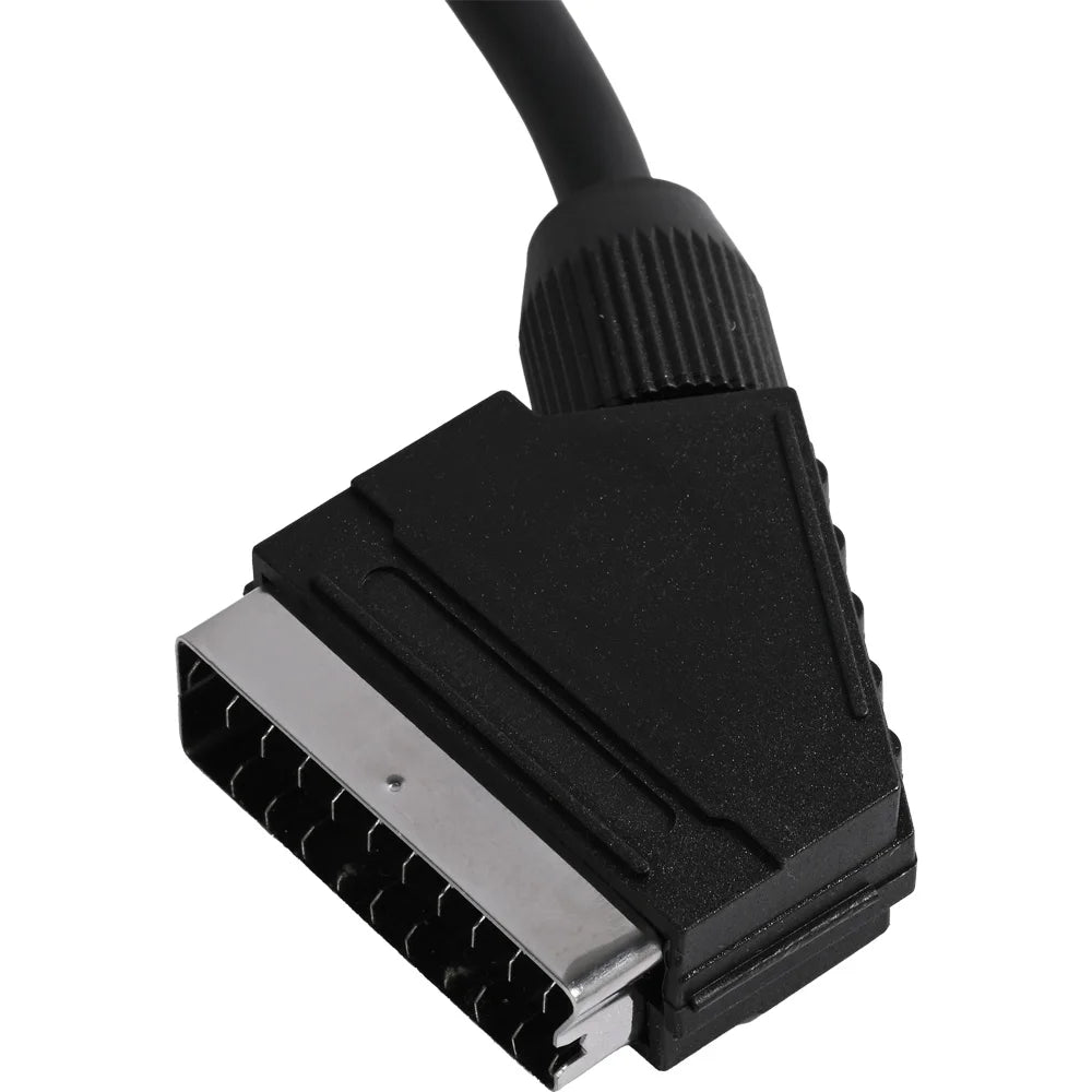 1.3m SCART Cable  TTL SYNC Singnal 24AWG  Professional Audio and Video Connection Solution For Dreamcast N64 SNES SFC