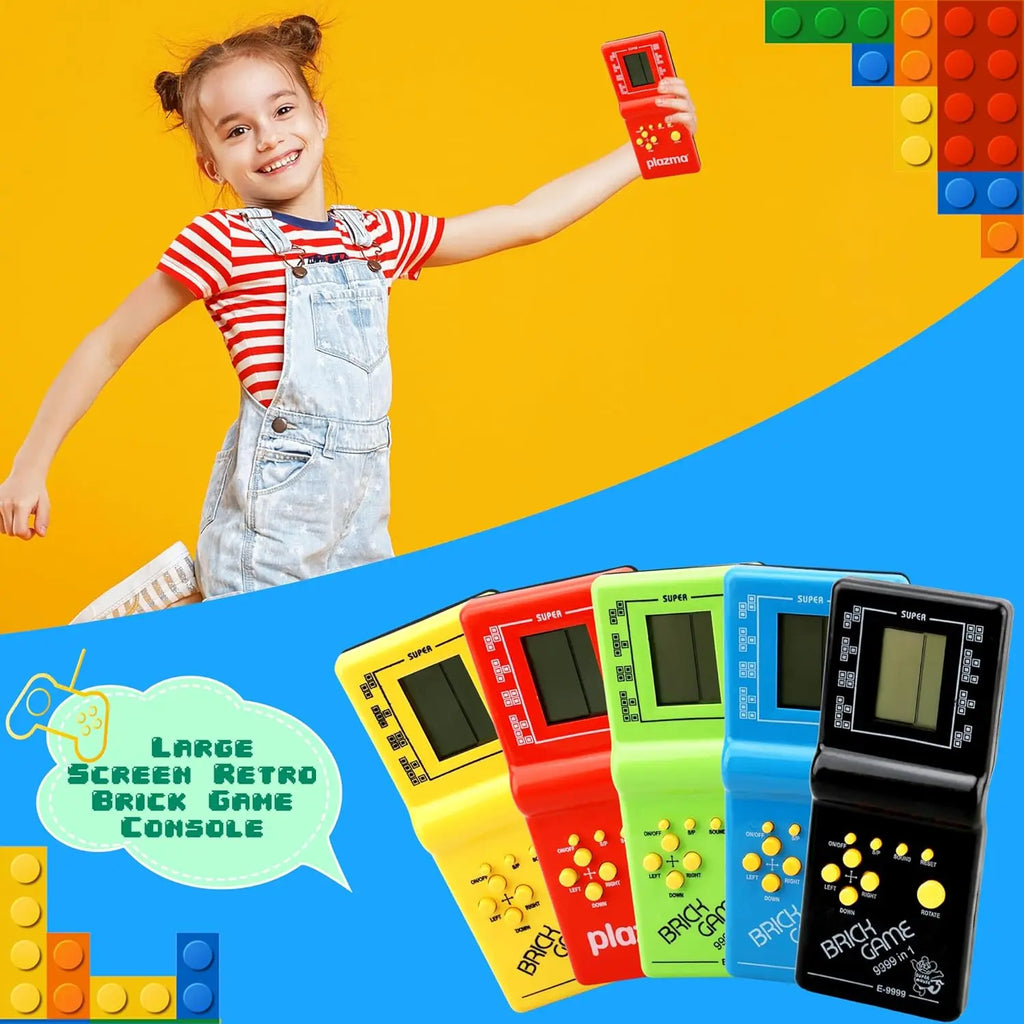 3.5" Game Console For Tetris Console Retro Handheld Game Players Mini Children's Nostalgic Pocket Games Machine Kids Puzzle Toys
