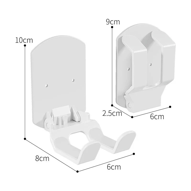 Wall Mounted Game Controller Bracket Base No Punching Easy Install Required Controller Storage Rack For Gaming Headset Bracket