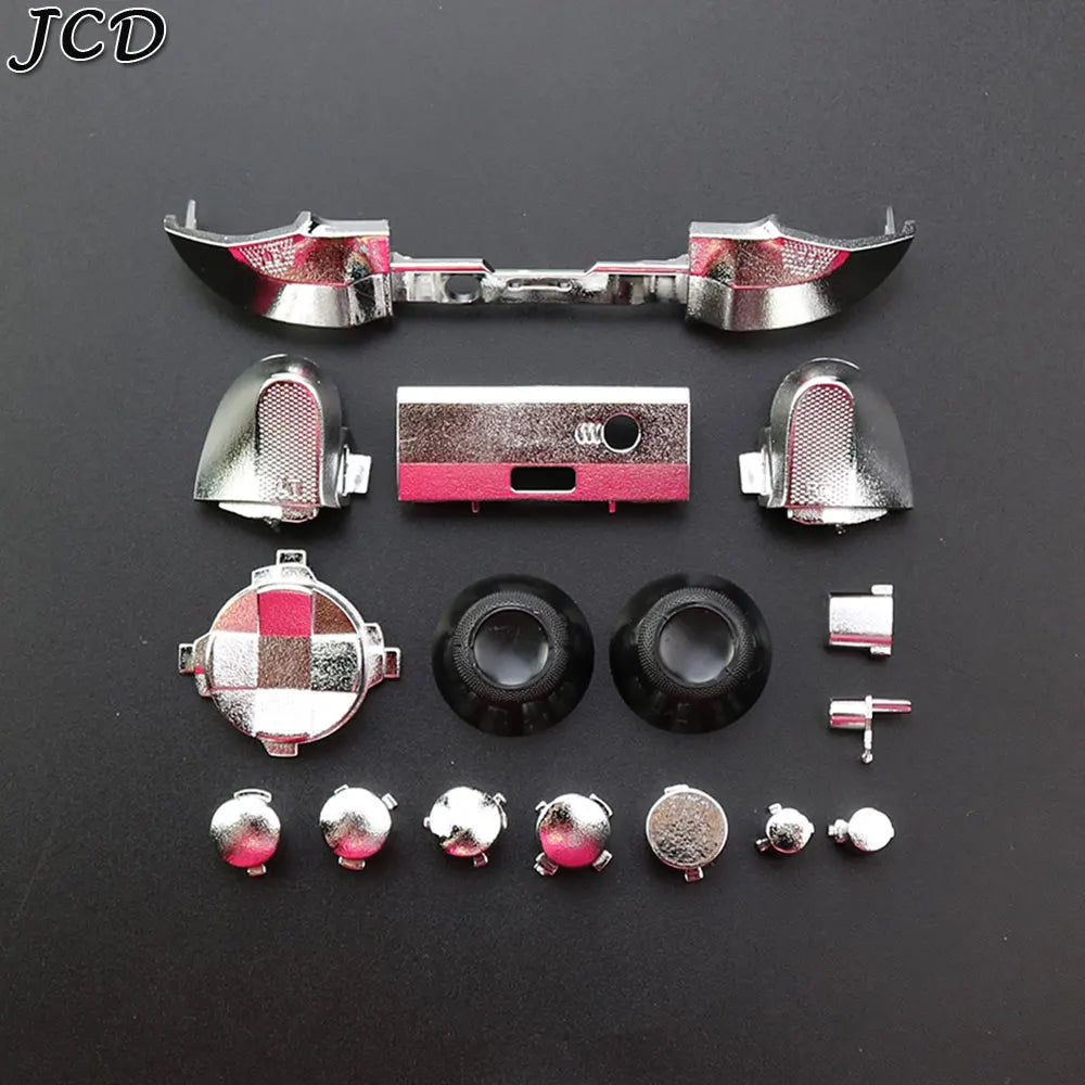 JCD Chrome Mod Kit for Xbox Series X/S, LB RB RT LT ABXY D-Pad