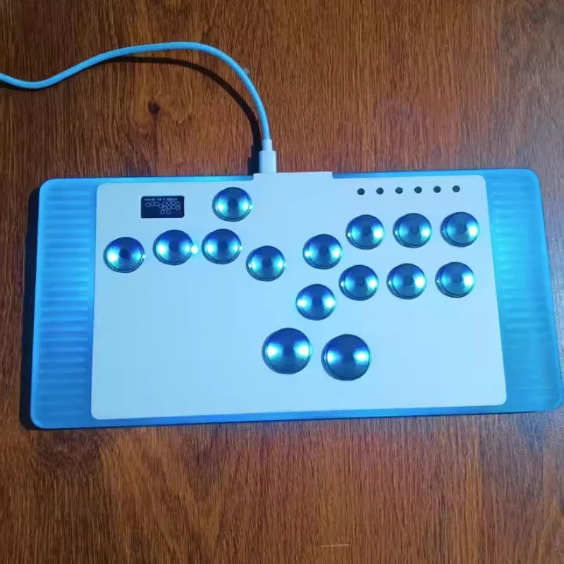 HITBOX Magnetic Aluminum Alloy Gaming Keyboard Street Fighter 6 King of Fighters Joystick Arcade Fighting PS5 for Gamers Gaming