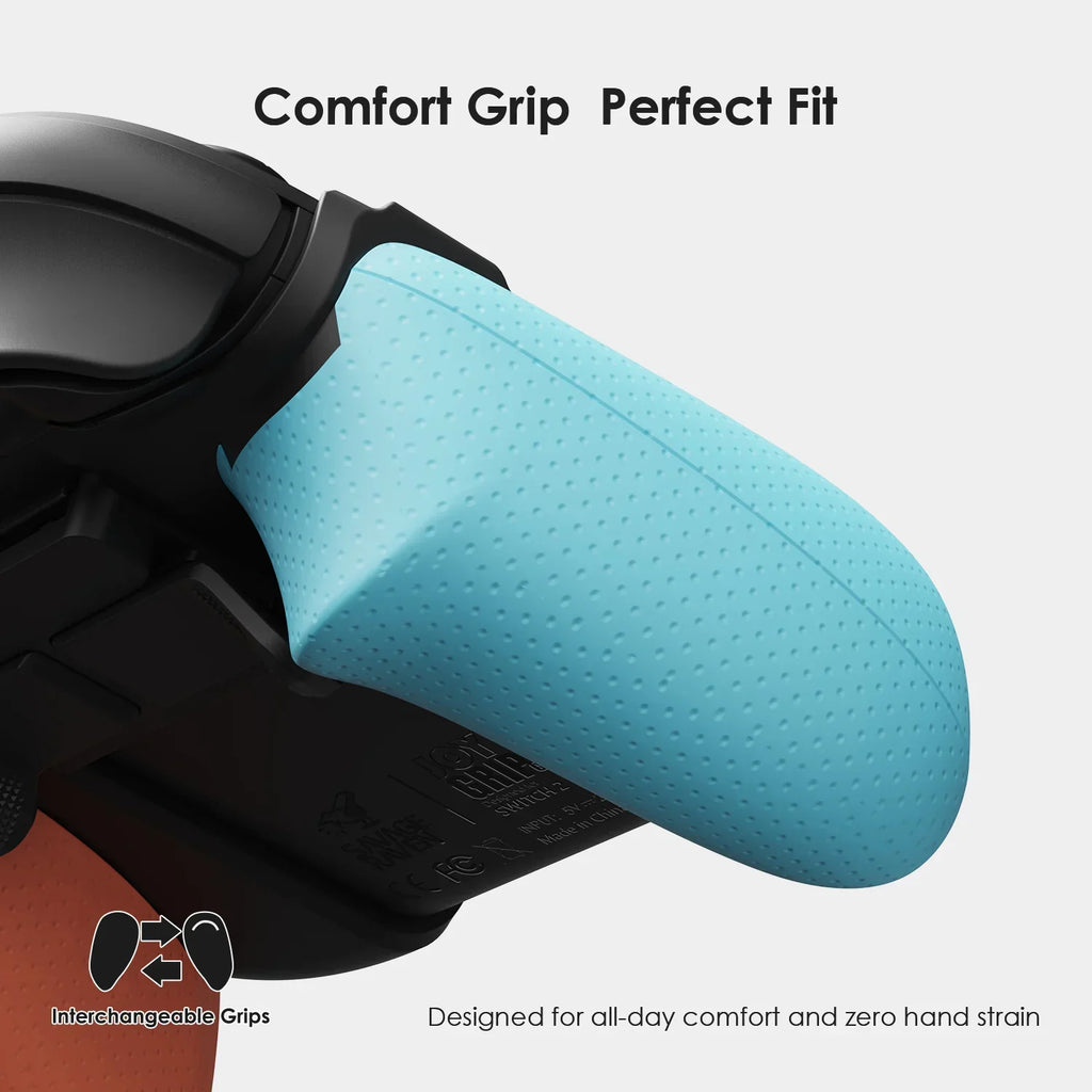 JoyGrip Pro Ergonomic Charging Grip for Switch 2 Joy-Con