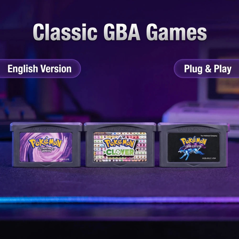 Pokémon GBA Reproduction Cartridge, 21 Fan-Made Game Styles