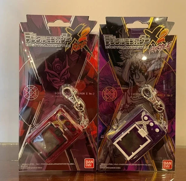 Bandai Digimon Adventure 02 Digivice, D3 V-mon Wormmon Model