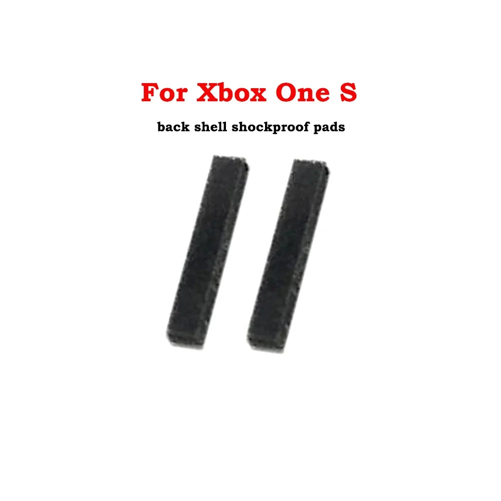 1Pair=2PC Shockproof pads for Xbox Series X/S Back Shell LT RT Rubber Pads for Xbox One Slim Elite 2 Gamepad Shock Absorbers Pad