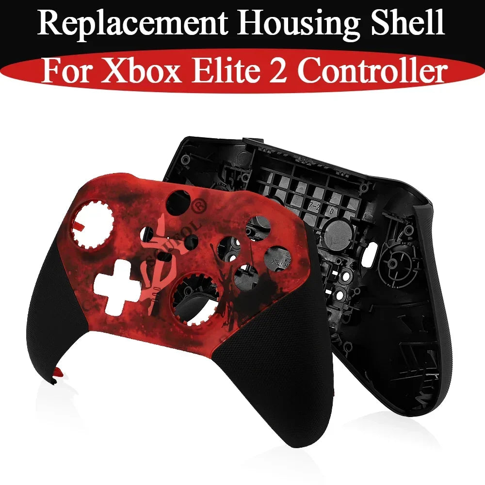 New 3color Stylish Housing Face Back Case For Xbox Elite2 Replacement Top Bottom Cover Shell For Xbox Elite2 Controller Accessor