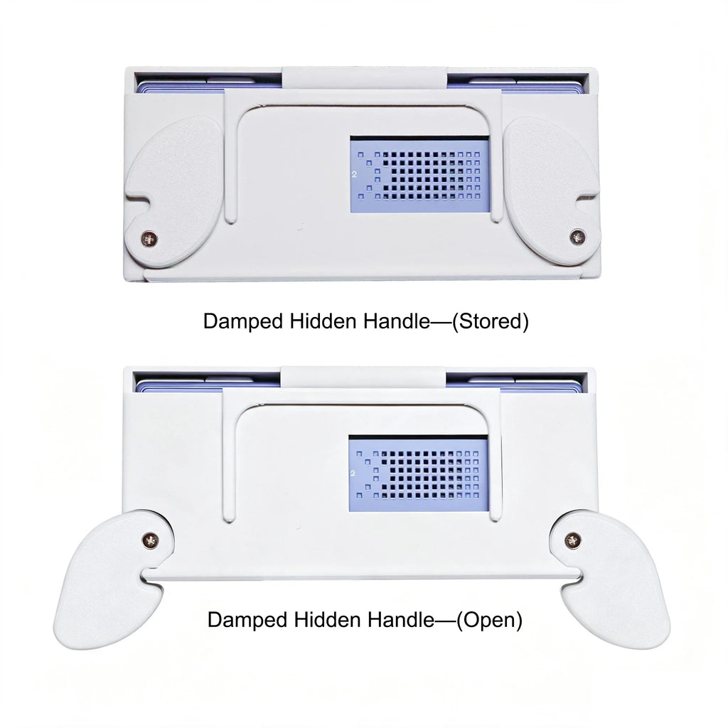 for AYANEO Pocket MICRO 2 Retractable Grip with Screen Cover 3D Printed Ergonomic Fighting Game Handheld Controller Grip Black