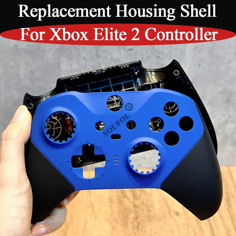 New 3color Stylish Housing Face Back Case For Xbox Elite2 Replacement Top Bottom Cover Shell For Xbox Elite2 Controller Accessor