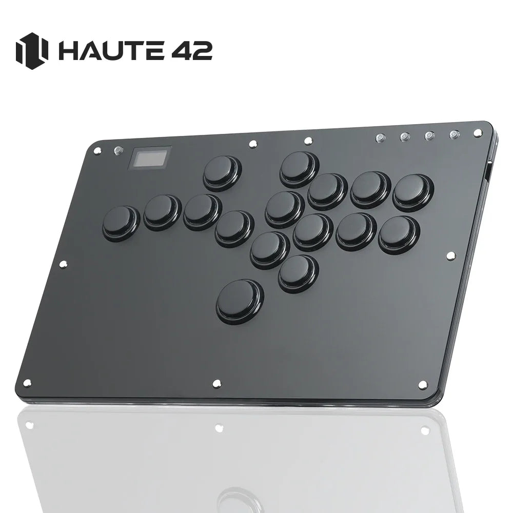 Haute42 Joystick Arcade Leverless Controller Hitbox Fightstick For PC/ Ps4 / Ps5/Steam Fight Stick Arcade Hitbox Controller