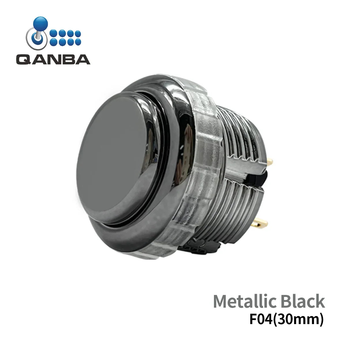QANBA Gravity LX Arcade Buttons Metallic Color 30mm Mechanical Pushbutton Switch Arcade Stick Accessory DIY Parts